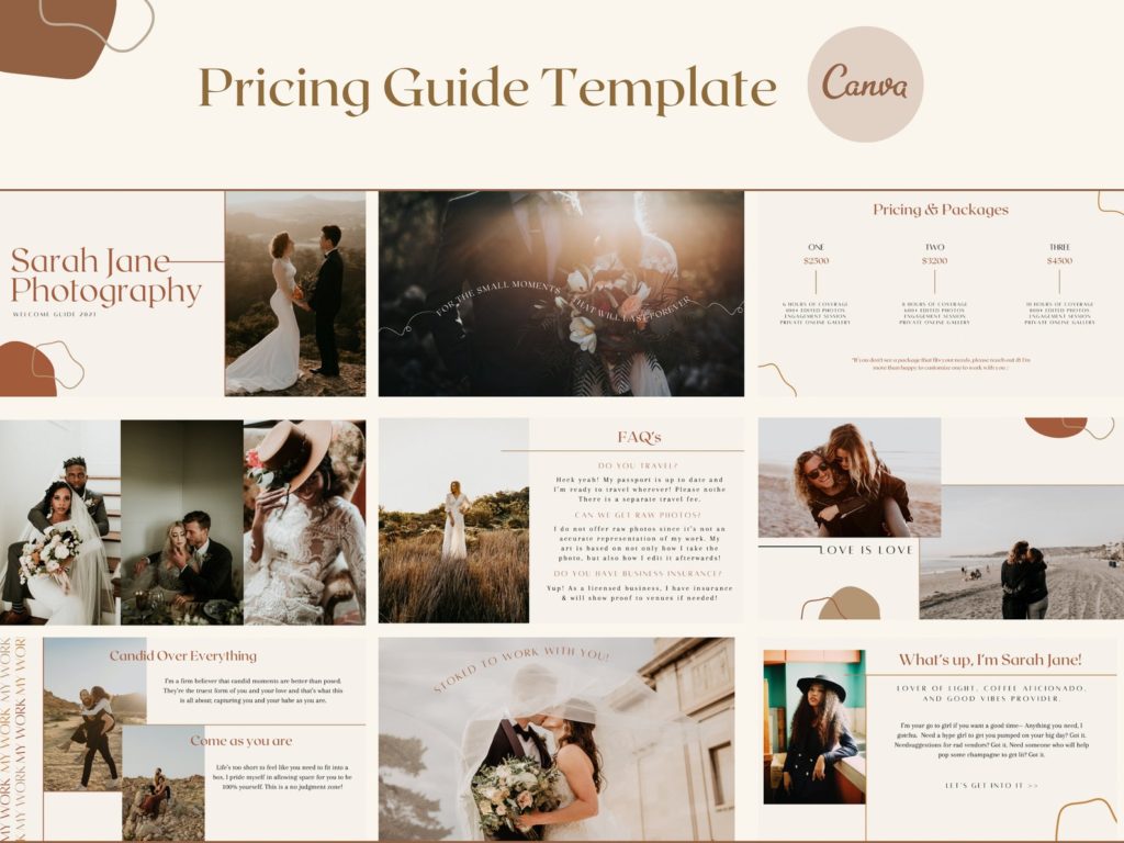 Which photography pricing guides are trending in 2022? These 3+ examples will help you stand out from the competition and book more clients!