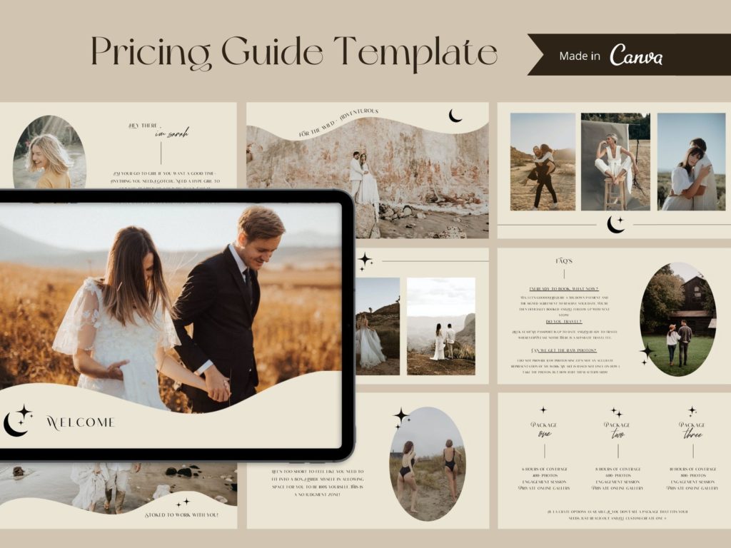 Which photography pricing guides are trending in 2022? These 3+ examples will help you stand out from the competition and book more clients!